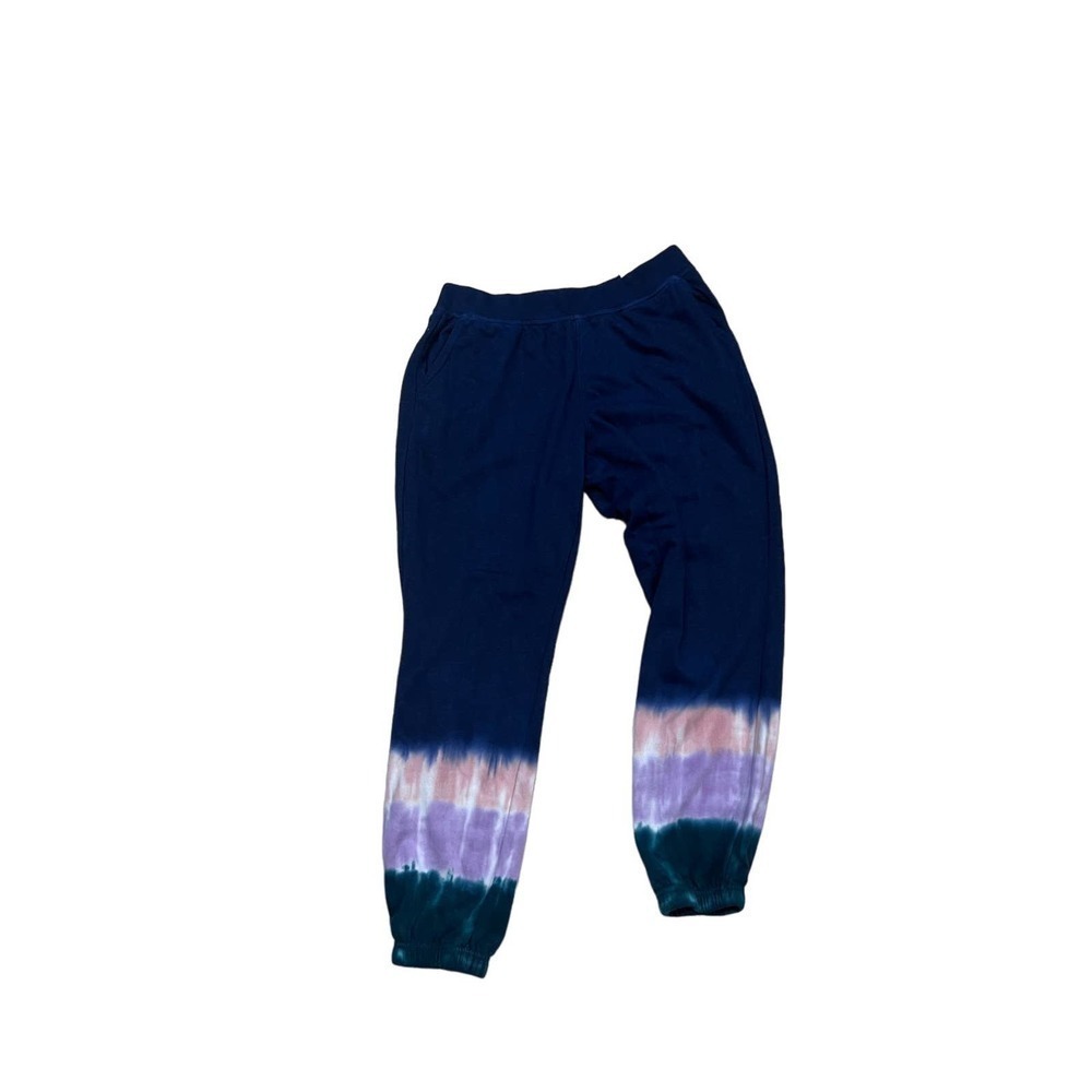NWT Wildfox blue Tie-Dye Jogger sweatpants sz‎ Large